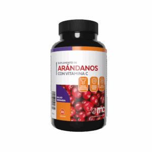 Suplemento de arándanos con vitamina C